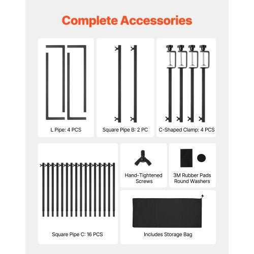 2 st över bordet stångstativ bågram 28-98 tum L justerbar klämma Décor |  EU