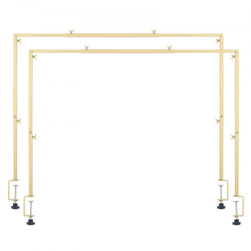 2-teiliger Ständer für Stangen über dem Tisch mit Klemme, Bogengestell, 61-98 cm, verstellbar | EU