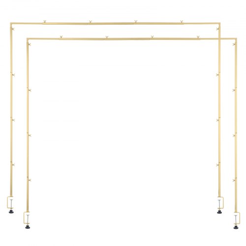 2-teiliger Ständer für Stangen über dem Tisch mit Klemme, Bogengestell, 61-98 cm, verstellbar | EU