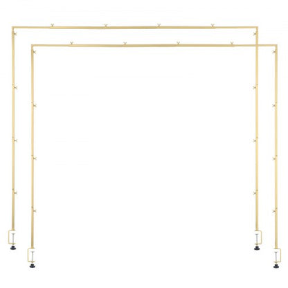 2-teiliger Ständer für Stangen über dem Tisch mit Klemme, Bogengestell, 61-98 cm, verstellbar | EU