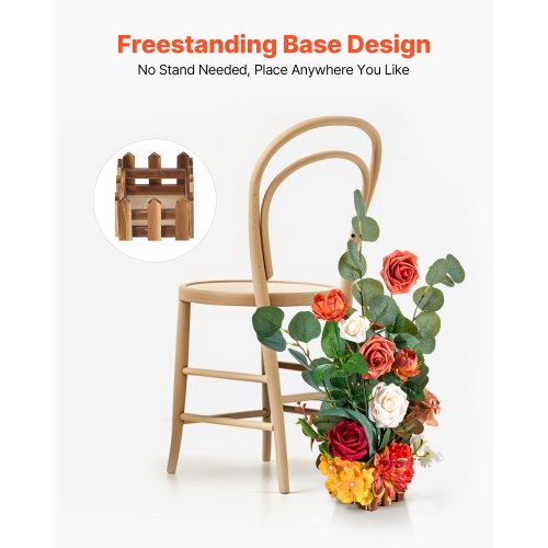 Fristående Blomsterarrangemang för Bröllop Blomsterdekorationer 4 st |  EU