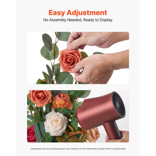 Fristående Blomsterarrangemang för Bröllop Blomsterdekorationer 4 st |  EU