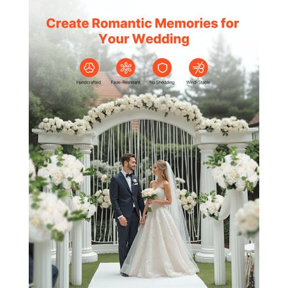 Blombollar för bröllopsbordsdekorationer 43 cm blomsterarrangemang 10 st |  EU