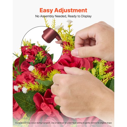 Blumenkugeln für Hochzeitstischdekorationen Kunstblumen 10 Stück | EU