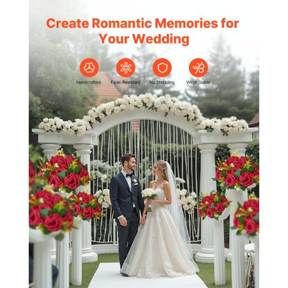 Blumenkugeln für Hochzeitstischdekorationen Kunstblumen 10 Stück | EU