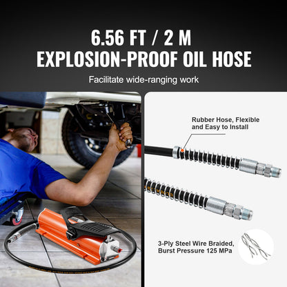 Lufthydraulische Luftpumpe, luftbetriebene Fußpumpe, 10.000 PSI, Rahmenmaschinenpumpe