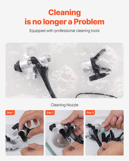 Stativ-Hochdrucksprühgerät Elektrisches Farbsprühgerät 650W 3000PSI