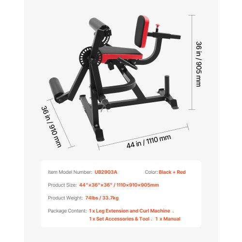 Benförlängnings- och böjningsmaskin för underkroppen, specialbänk för benträning, gym |  EU