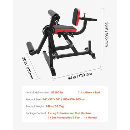 Benförlängnings- och böjningsmaskin för underkroppen, specialbänk för benträning, gym |  EU