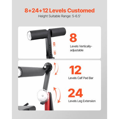 Leg Extension and Flexion Machine Seated Rotating Leg Extension Bench 227 kg | EU