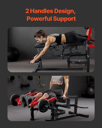 Leg Extension and Curl Machine, Seated Leg Rotary Extension for Thigh, Adjustable Lower Body Specialty Exercises Equipment, Heavy Duty Workout Bench for Home Gym, 700 LBS Capacity