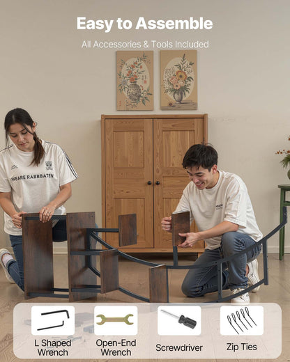 Plant Stand Indoor with Grow Lights, 63 in Tall 9-Tier Lighted Plant Shelf, Metal Corner Plants Holder, 3 Timer & 10 Brightness, Curve-Shaped Flower Display Rack for Living Room Balcony Decor