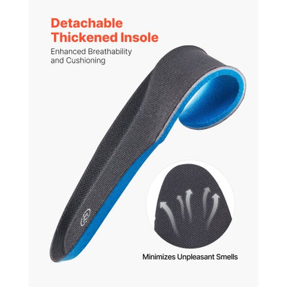 Herr Militär Taktisk Stövel 203 mm Andningsbar Sidodragkedja UK Storlek 8.5