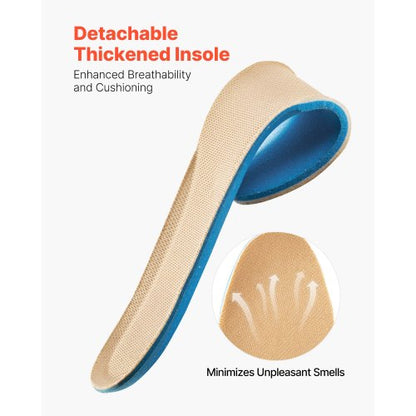 Herr Militär Taktiska Stövlar 203 mm Sandfärgad Sidodragkedja UK Storlek 10