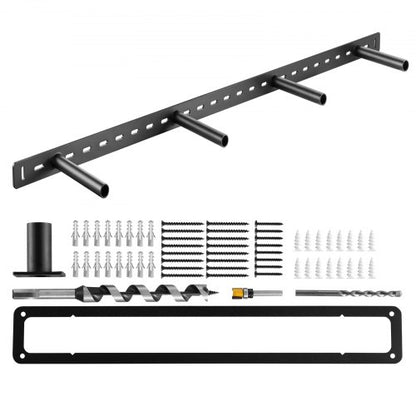 Floating Shelf Bracket 1 Pack, 230 lbs/104 kg Weight Capacity, 43x6.2x1.5 inch / 1092.2x157.4x38.1 mm, Heavy Duty Hidden Shelf Brackets Support, Wall Mounting Invisible Floating Shelves Bracket