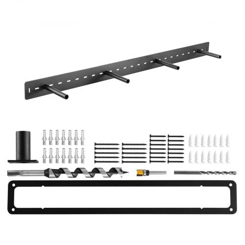 Floating Shelf Bracket 1 Pack, 230 lbs/104 kg Weight Capacity, 46x6.2x3 inch / 1168.4x157.4x76.2 mm, Heavy Duty Hidden Shelf Brackets Support, Wall Mounting Invisible Floating Shelves Bracket
