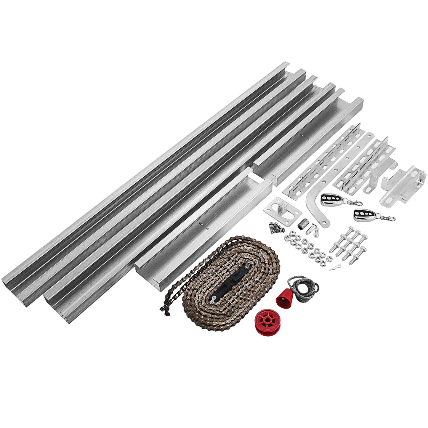 Rulldörröppnare 1000N Garageportöppnare Operatör komplett sats 150W Fjärrkontroll Elektriska automatiska grindöppnare Sliding Gates Kit