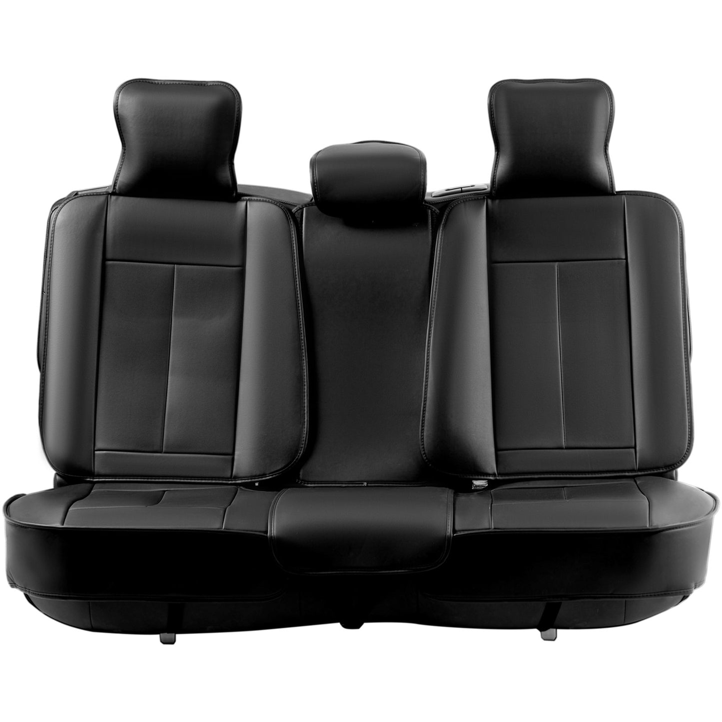 Sätesöverdrag, universella bilsätesöverdrag Komplett set säten, fram- och baksäte, 13 st sätesöverdrag i konstläder, helt innesluten design, löstagbart nackstöd och krockkuddekompatibelt, för de flesta bilar SUV-lastbilar