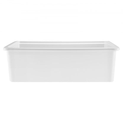 76cm farmhouse sink top mounted undermount kitchen sink with single bowl, fireclay