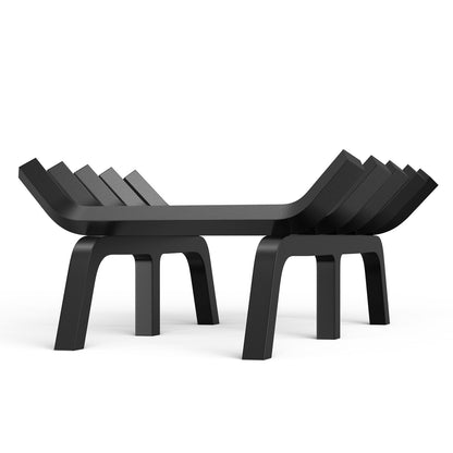 Fireplace Grate, 24 Inch Heavy Duty Fire Grate with 6 Support Legs, 3/4'' Solid Powder Coated Steel Bars, Wood Burning Holder for Indoor and Outdoor Fireplace