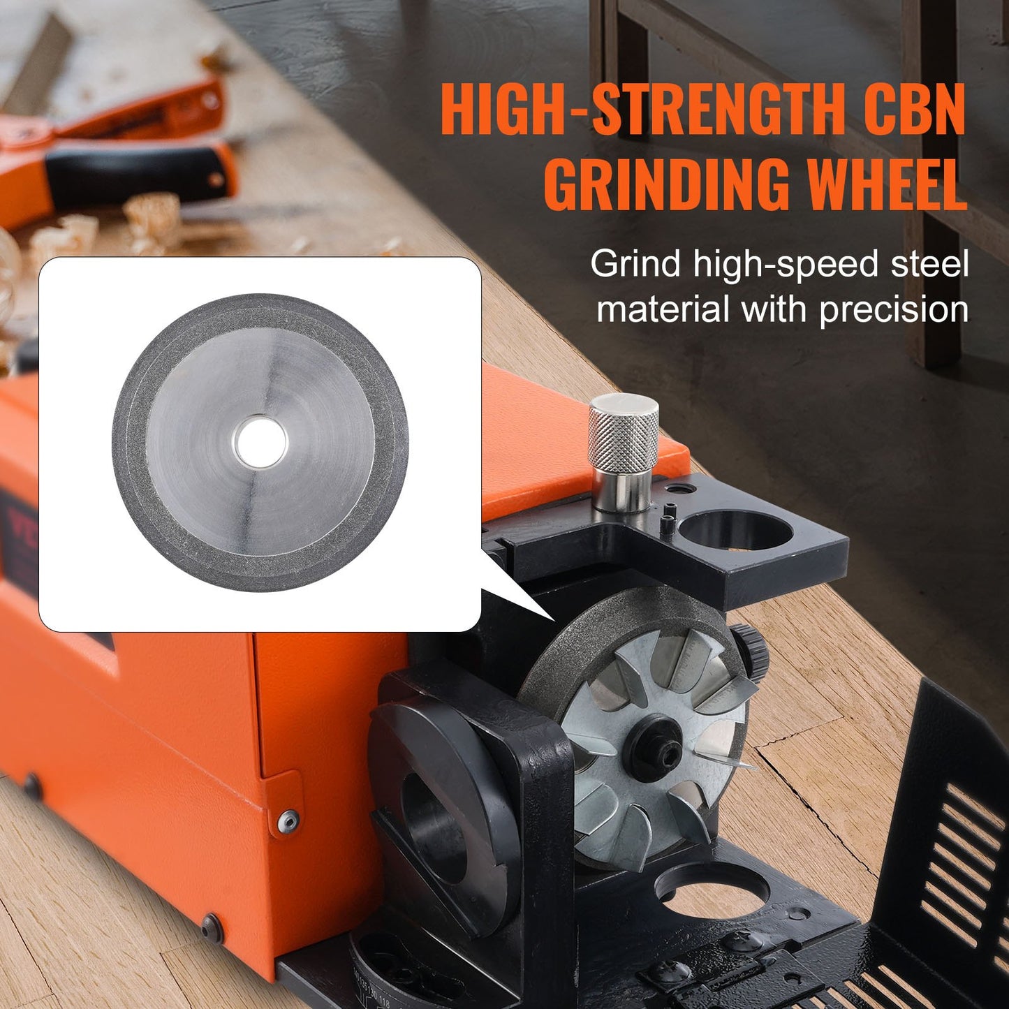 MR-13A Drill Bits Sharpener 3-13mm Bits Grinder Sharpener & 11 Collets