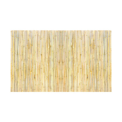 Natural Rolled Bamboo staket Bamboo Panel 4 ft H x 8 ft L x 0,75 in D.