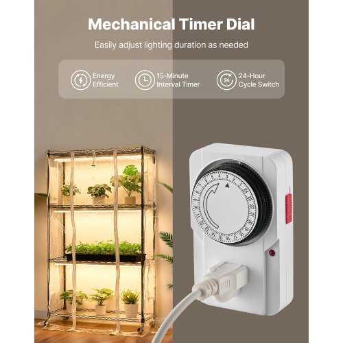 inomhusväxthus med odlingslampa, 150 cm högt växtställ med 4 nivåer, genomskinligt lock, timer och hygrometer, 180 W fullspektrum odlingslampor, metallbelyst växthylla för inomhusväxter |  EU