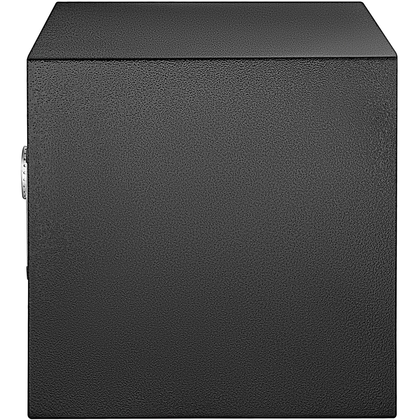 Safe, 0.8 Cubic Foot Money Safe with Fingerprint Lock and Digital Keypad Lock, Fireproof Home Safe with 2 Keys, Wall Mounted Security Cabinet for Cash, Watch, Jewelry, Passport, Documents Black