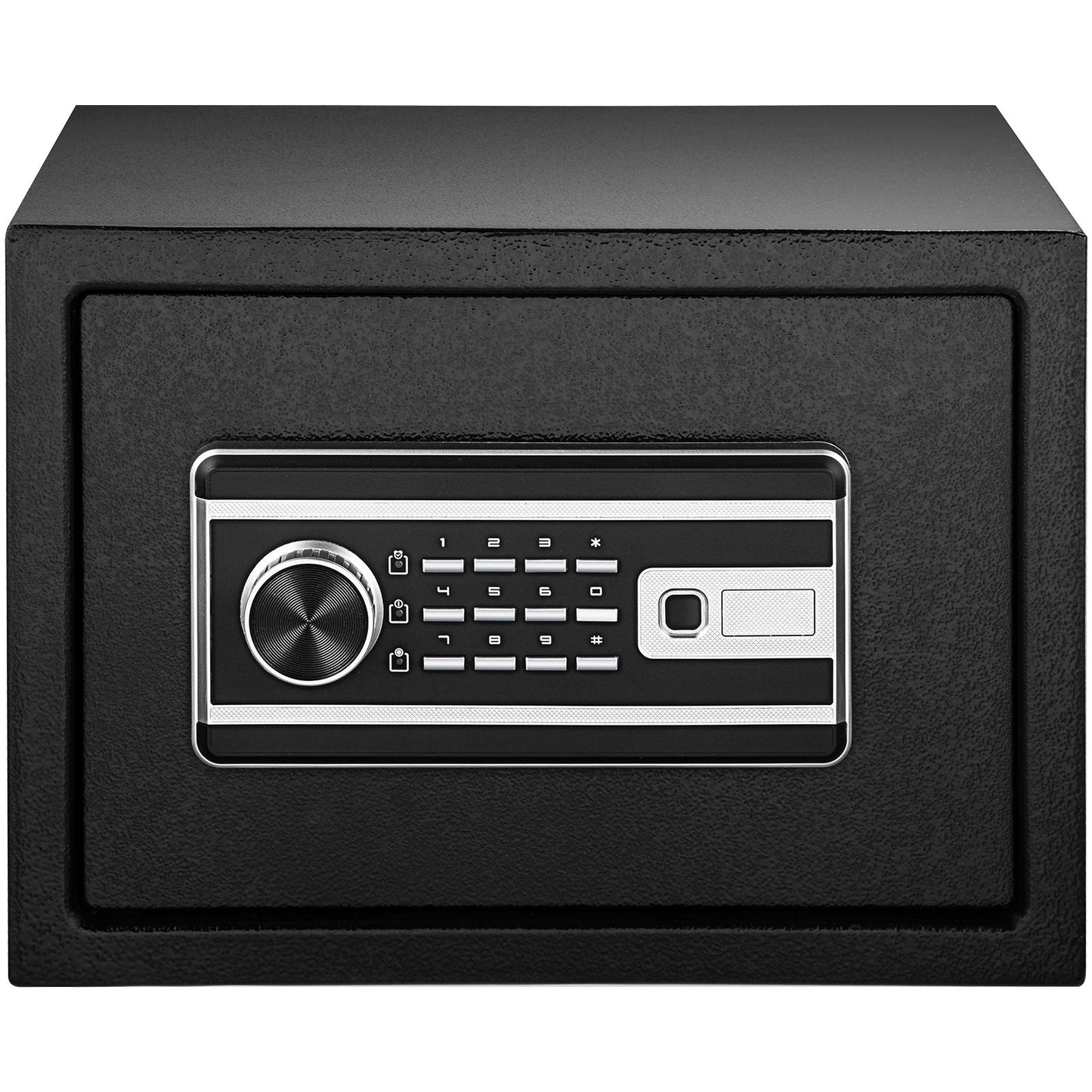Safe, 0.8 Cubic Foot Money Safe with Fingerprint Lock and Digital Keypad Lock, Fireproof Home Safe with 2 Keys, Wall Mounted Security Cabinet for Cash, Watch, Jewelry, Passport, Documents Black