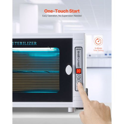 Nail Tool Cleaning Machine 12L Large Capacity Tool Cabinet Cleaning Box