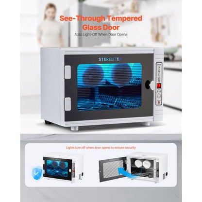 Nail Tool Cleaning Machine 12L Large Capacity Tool Cabinet Cleaning Box