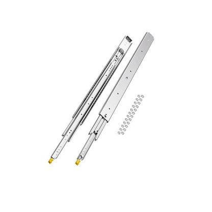 1 pair 18-60 inch soft closing drawer slides ball bearing full extension