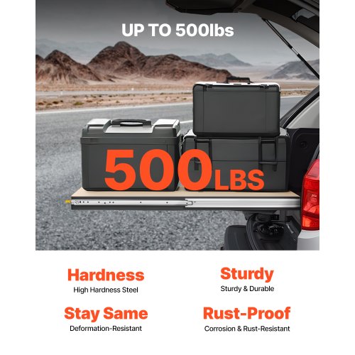 1 Pair 16-60 in Soft-Close Drawer Slides Ball Bearing Full Extension | EU