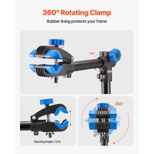 Bicycle repair stand 30 kg adjustable bike stand with tool tray