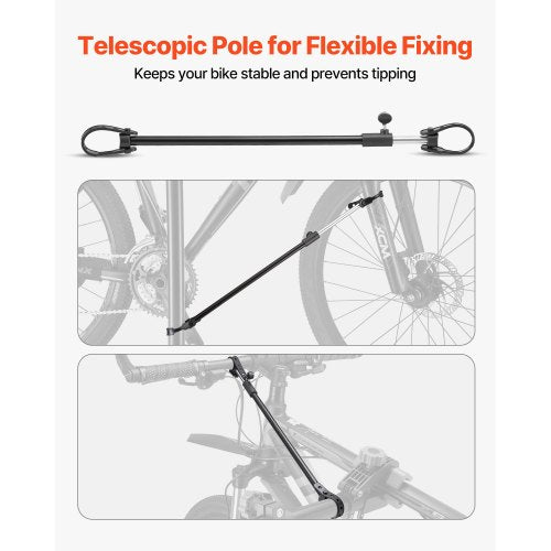 Bicycle repair stand 30 kg adjustable bike stand with tool tray