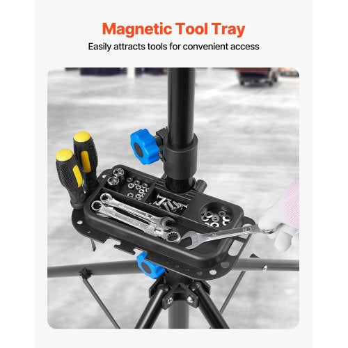 Bicycle repair stand 30 kg adjustable bike stand with tool tray