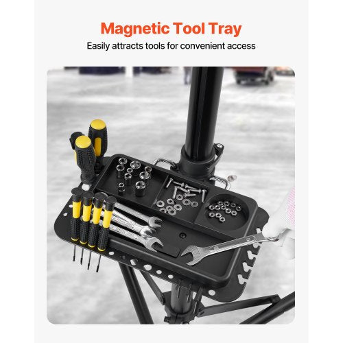 Bicycle repair stand 36 kg adjustable bike stand with tool tray