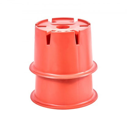 Trailer jack blocks, 6 level blocks for motorhomes, 20 cm high, 900 kg with 2 pads