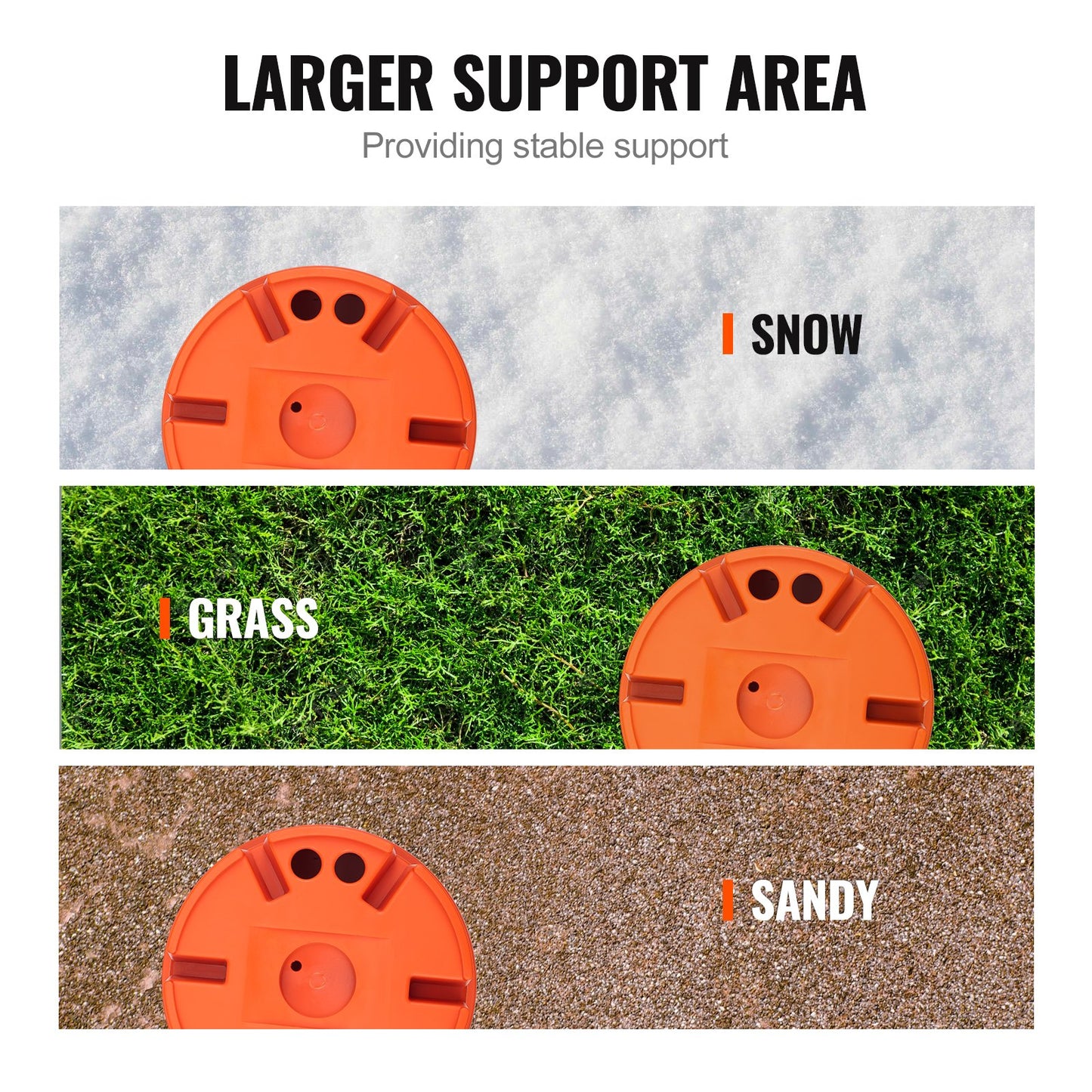 Anhänger-Wagenheberblock, 2000 lbs Kapazität pro Wohnmobil-Nivellierblock, hochwertige Stabilisierungsblöcke aus Polypropylen für Wohnmobile, Wohnmobil-Reisezubehör für alle Hochleistungswagenheber, Pfosten, Füße, Sattelkupplungen, 2er-Pack