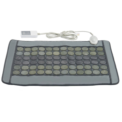 Far Infrared Heating Pad 48 Natural Jade &amp; 24 Tourmaline Stone Heating Pad