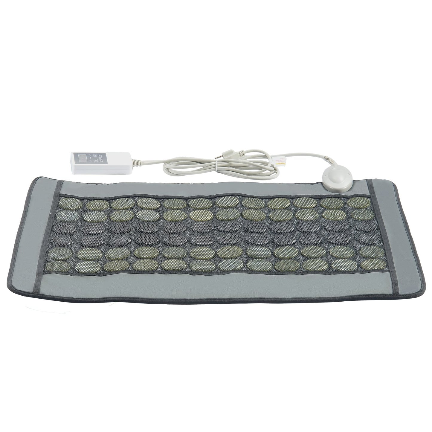 Far Infrared Heating Pad 48 Natural Jade &amp; 24 Tourmaline Stone Heating Pad