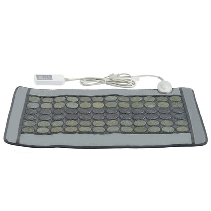 Far Infrared Heating Pad 48 Natural Jade &amp; 24 Tourmaline Stone Heating Pad