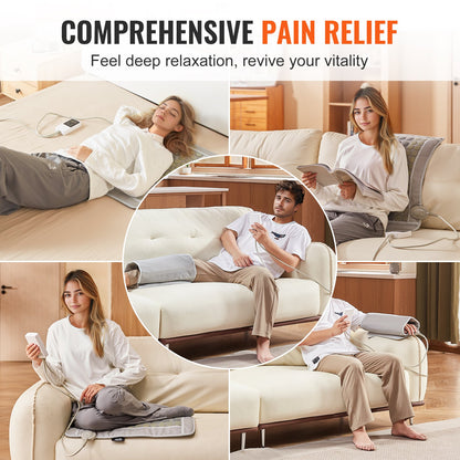 Far Infrared Heating Pad 52 Natural Jade &amp; 20 Tourmaline Stone Heating Pad