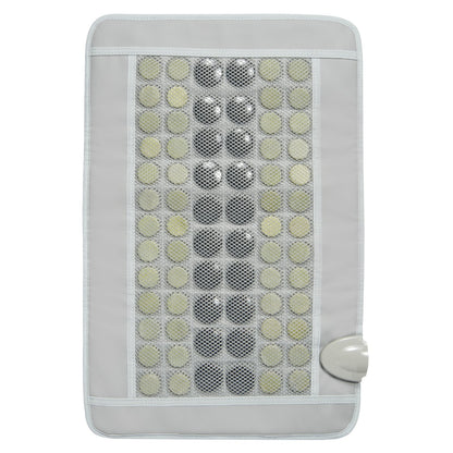 Far Infrared Heating Pad 52 Natural Jade &amp; 20 Tourmaline Stone Heating Pad