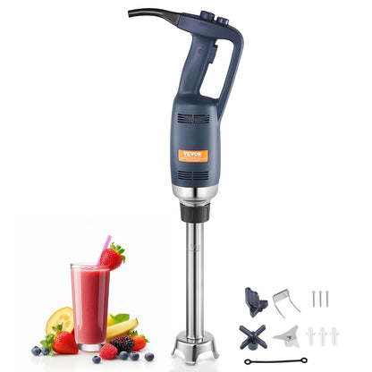 Commercial Immersion Mixer 350W Heavy Duty Hand Blender for Soup Sauces