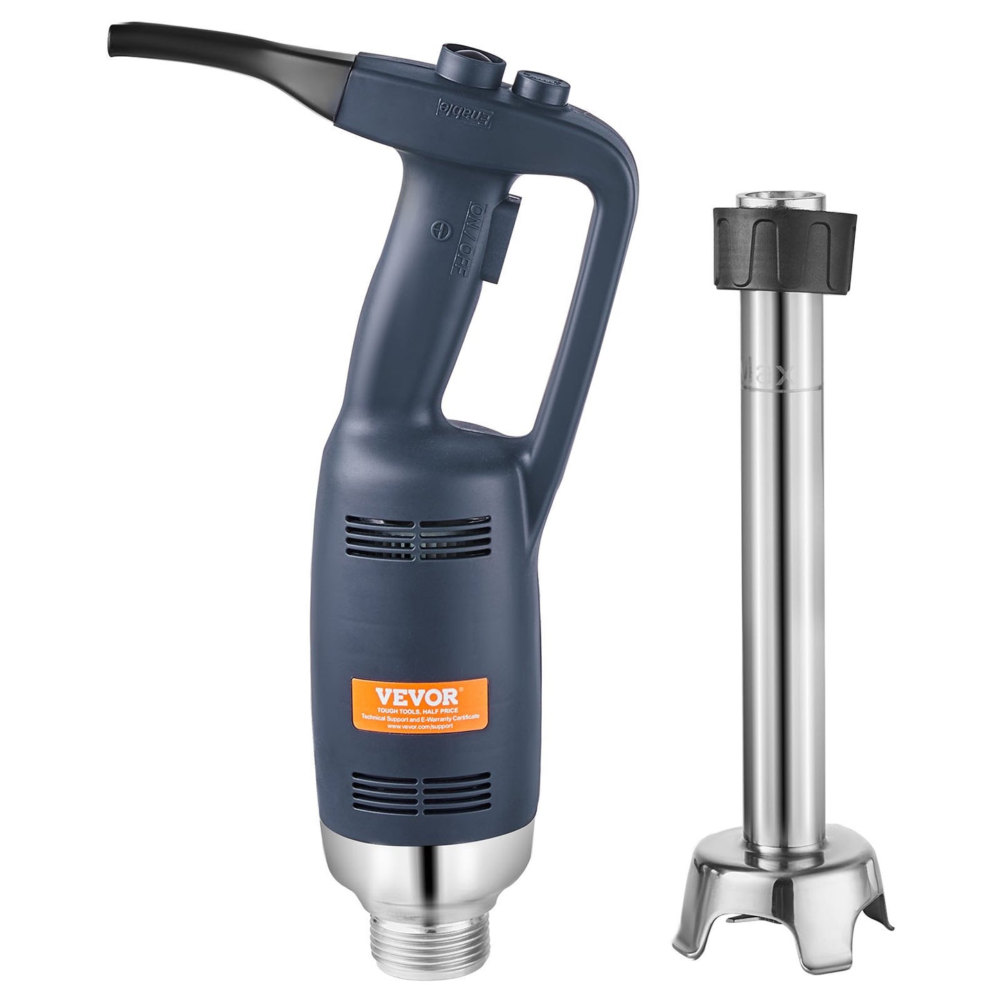 Commercial Immersion Mixer 350W Heavy Duty Hand Blender for Soup Sauces