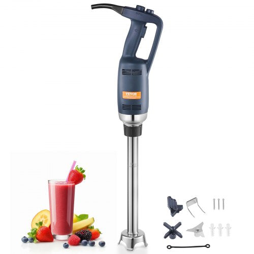 Commercial Immersion Blender 350W Heavy Duty Hand Mixer for Soup Sauces