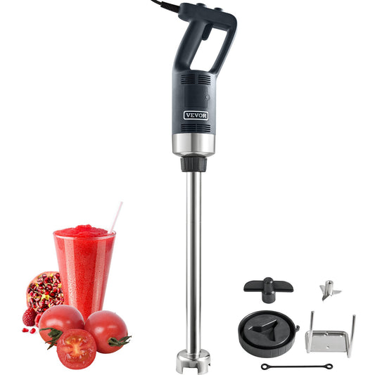 Commercial Immersion Mixer Heavy Duty Hand Mixer 500W Variable Speed