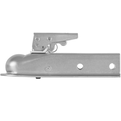 Gerade Anhängerkupplung, für 2-Zoll-Anhängerkupplungskugel, 2-Zoll-Kanal, 3500 lbs Kapazität, Hochleistungs-Anhängerkupplung, ideal zum Ziehen von Kombis, Pickup-Trucks, SUVs, verzinkte Oberfläche