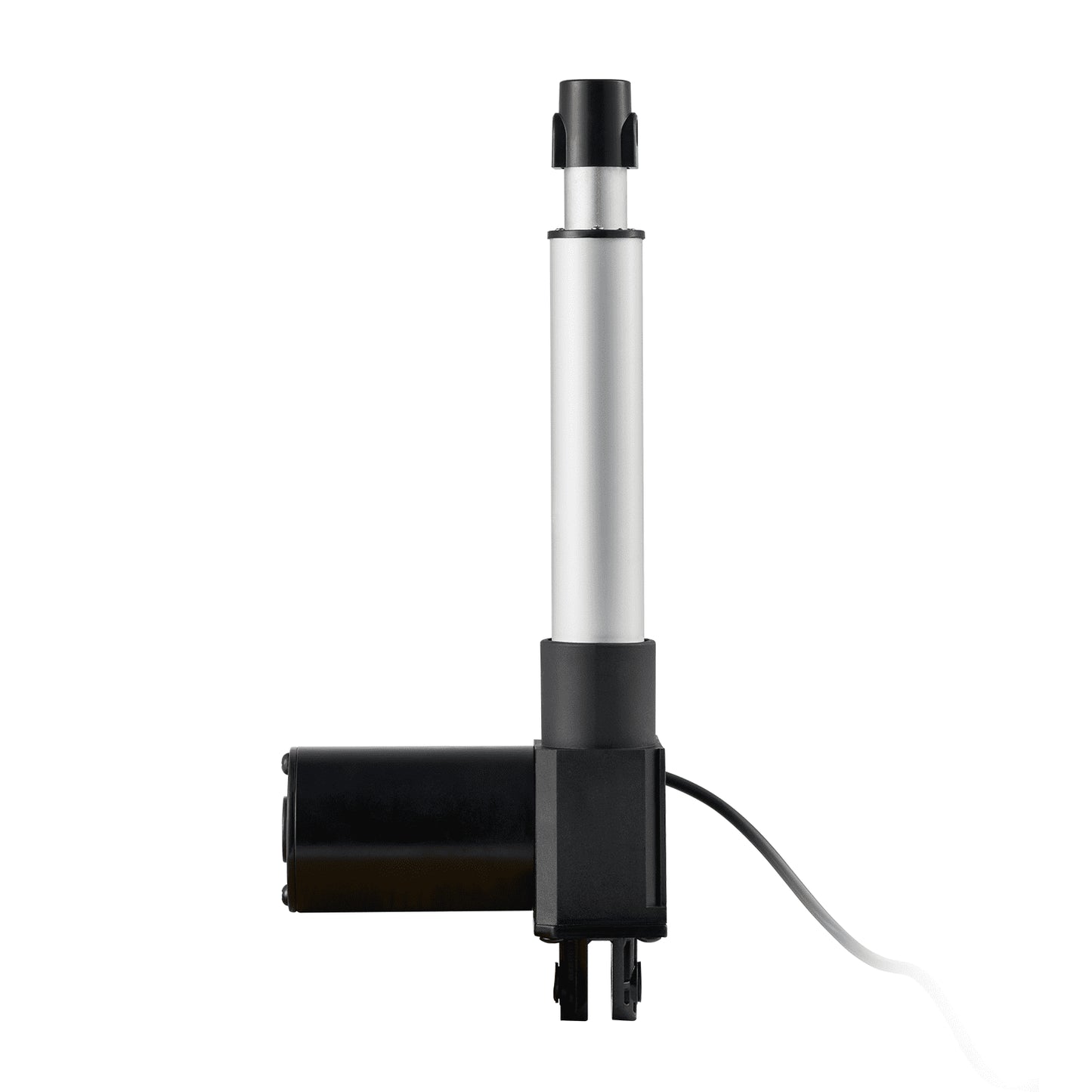 Linear Actuator 12V, 6 Inch Heavy Duty 1320lbs/6000N Linear Actuator, 0.19"/s Linear Motion Actuator with Mounting Bracket & IP44 Protection for Electric Door Industrial Machinery Vessels Cargo